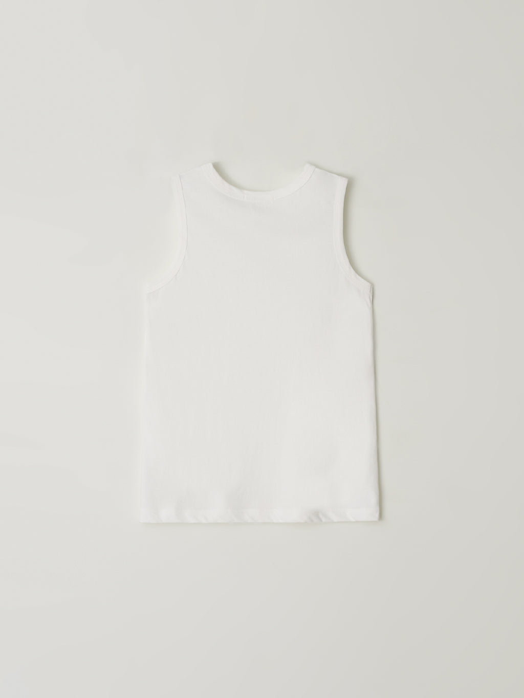 L'EAU Isaac cotton sleeveless_off white