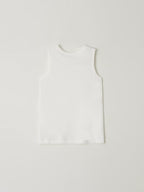 L'EAU Isaac cotton sleeveless_off white