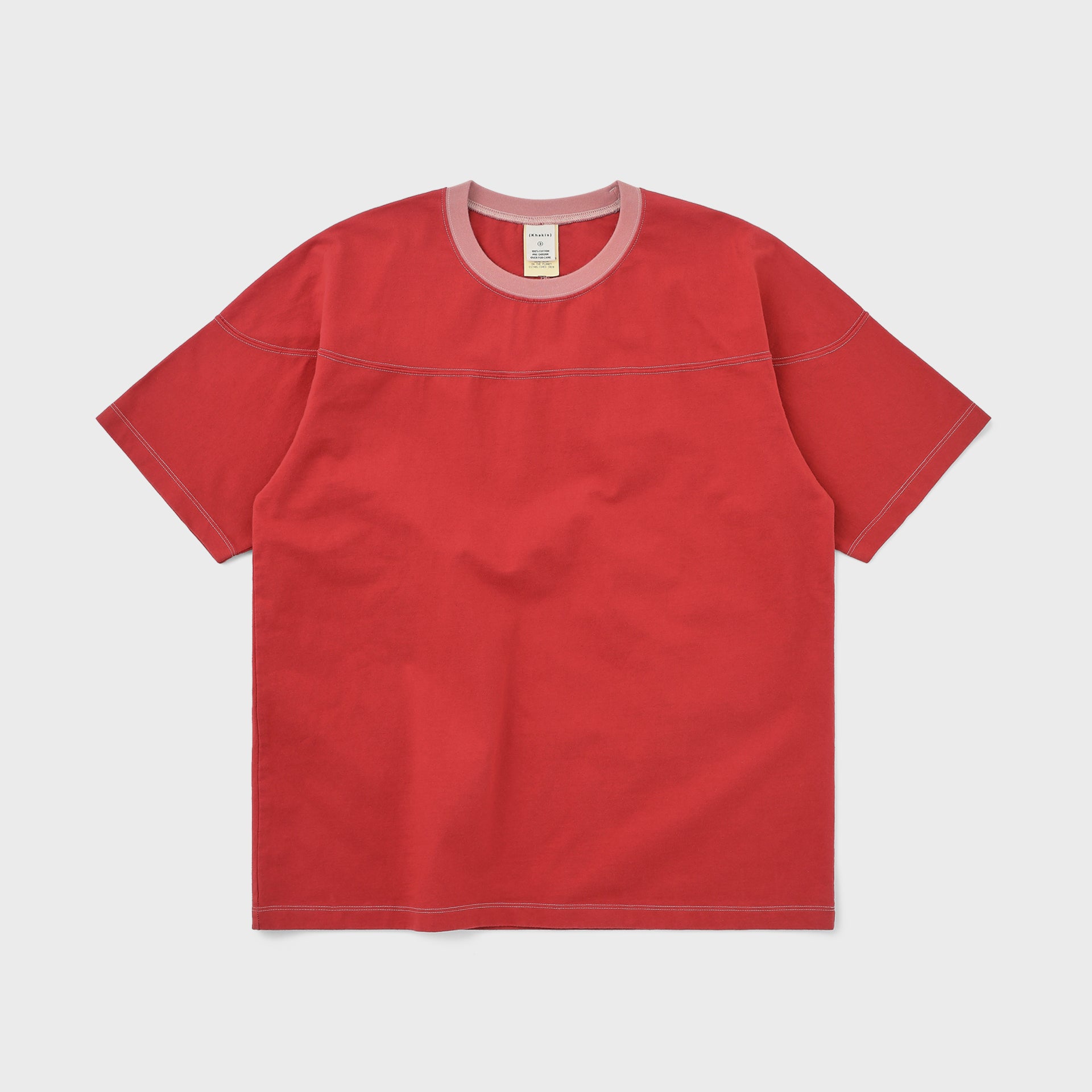 Khakis Faded Game Tee Red