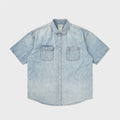 Khakis 2P Denim S/S Shirt Light Blue