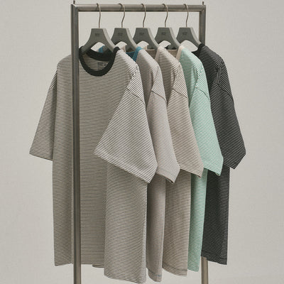 Basis Border Pocket Tee (5 Color)