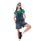 Bb' Benetton Bb' Benetton Denim Overall Shorts Indigo