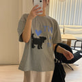 riandco PIT A PAT T-SHIRT_MELANGE GREY