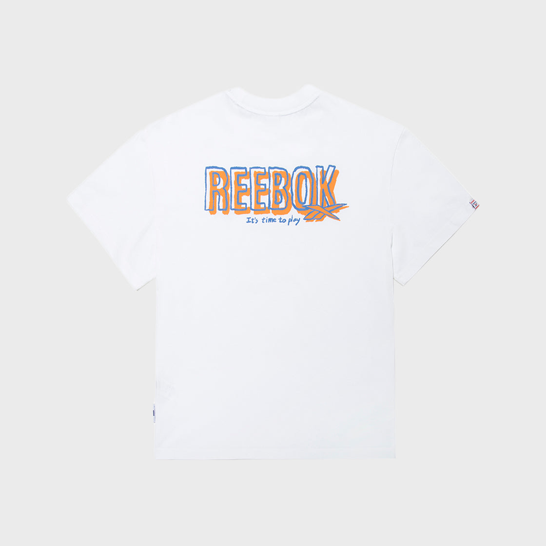 REEBOK Ice Cotton Graphic T-Shirt - White