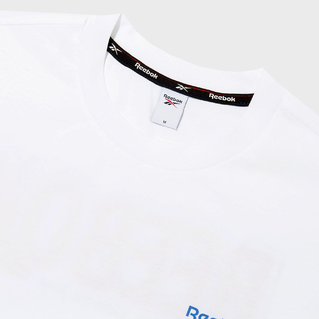 REEBOK Ice Cotton Graphic T-Shirt - White