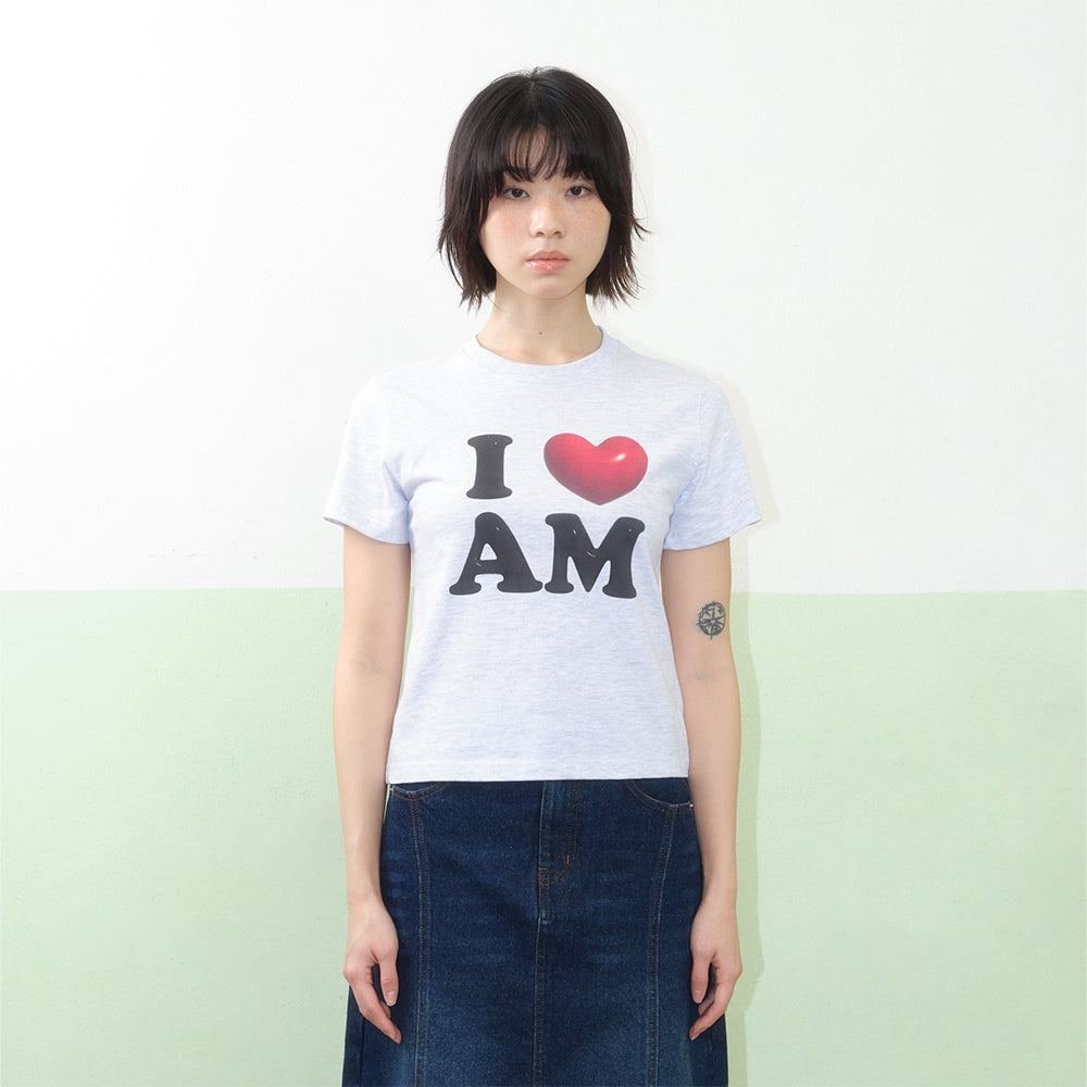 ames worldwide I LOVE AMES TEE GREY