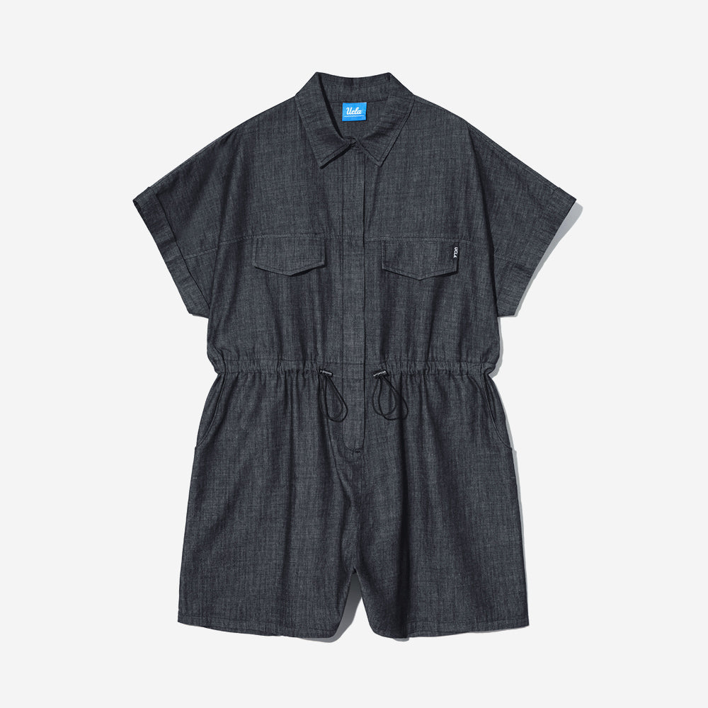 UCLA UCLA Denim Jumpsuit Black