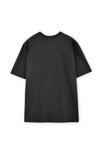 BROWNYARD Washed T Shirt, Washed Black