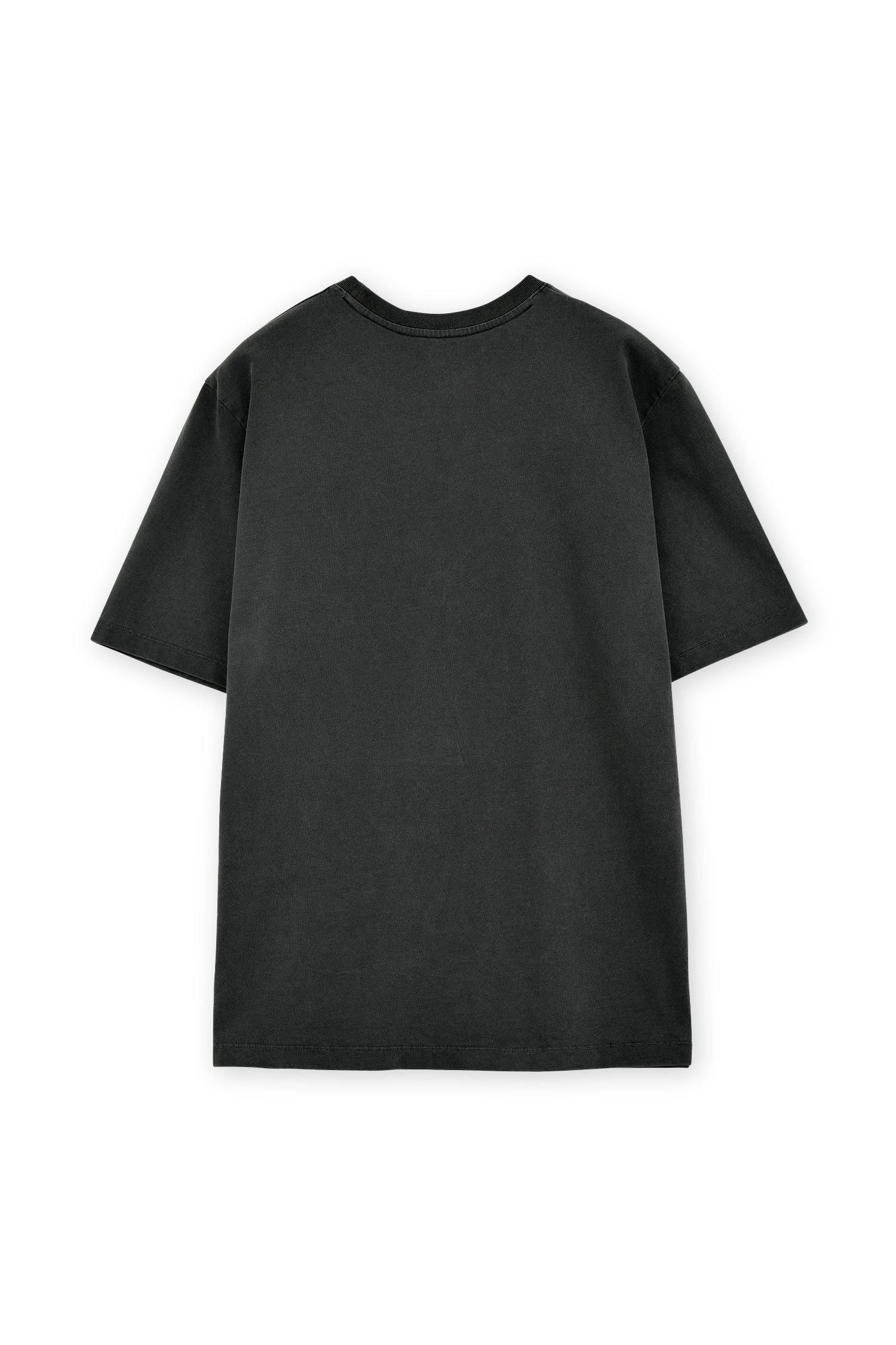BROWNYARD Washed T Shirt, Washed Black