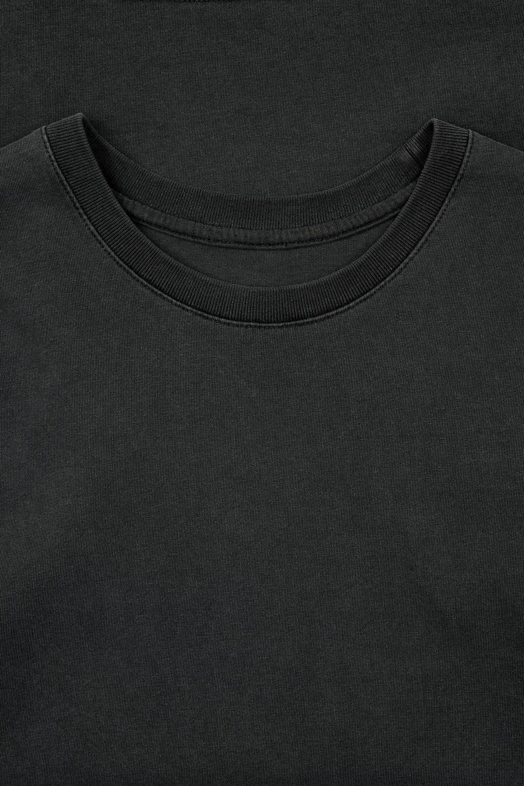 BROWNYARD Washed T Shirt, Washed Black