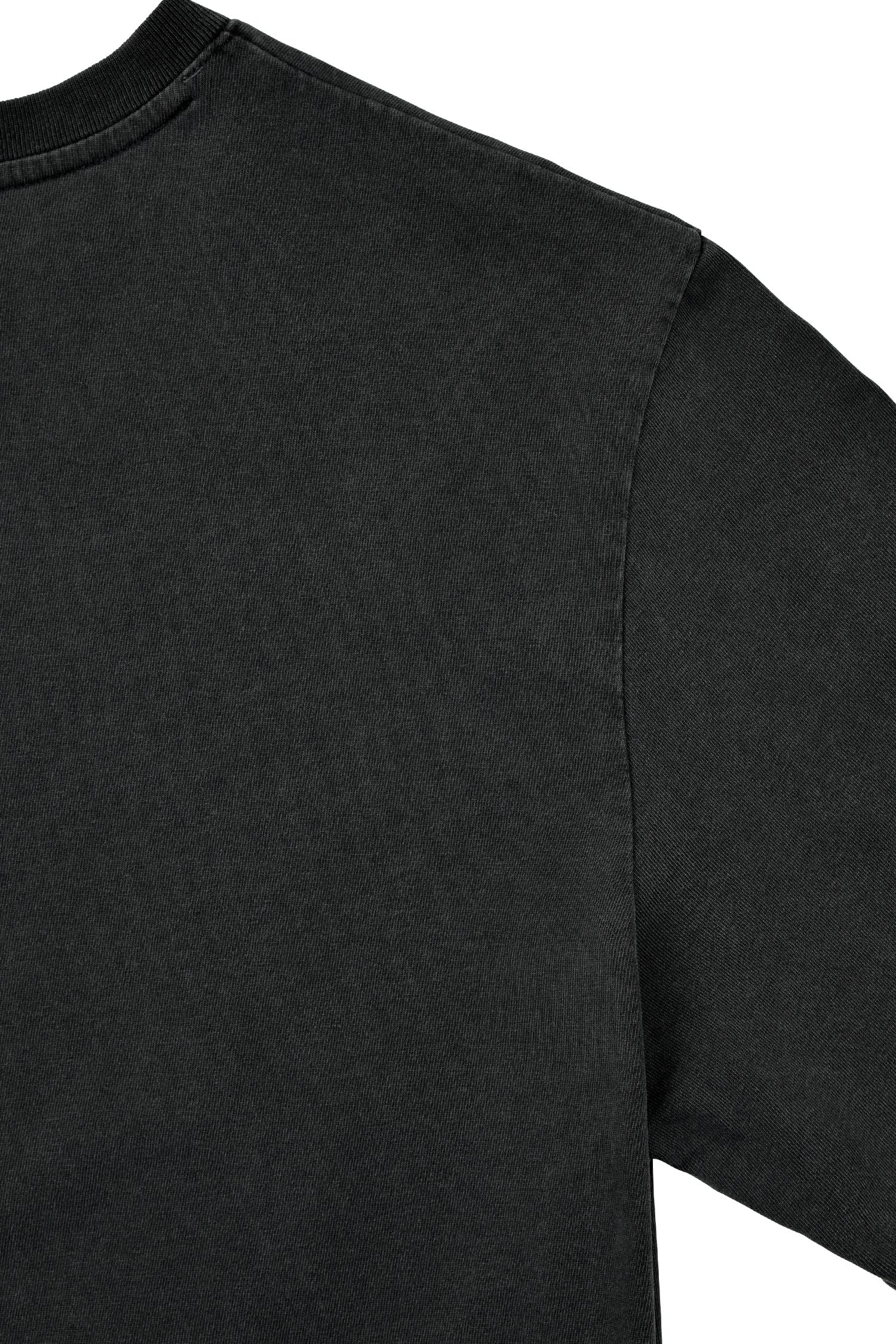 BROWNYARD Washed T Shirt, Washed Black