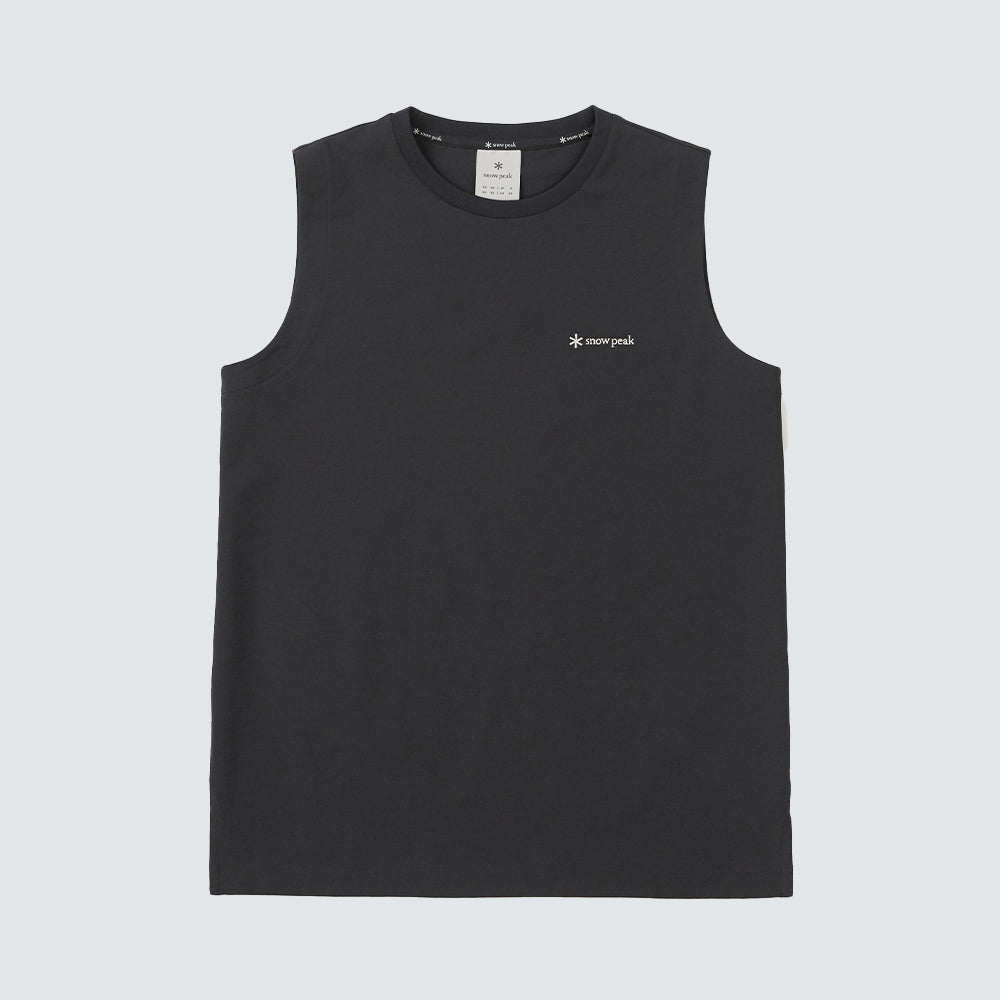 SNOWPEAK APPAREL Classic Woven Women's Sleeveless Charcoal (S25MWTST16)