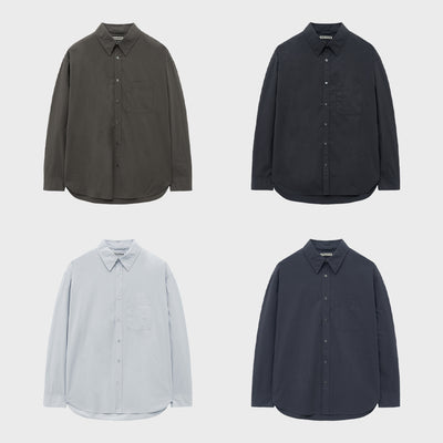 [2 PACK] Washed high density shirt