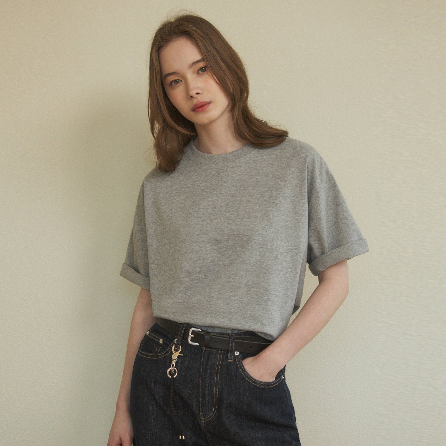 WEDNESDAYOASIS W/Ever Compact Premier Supima T-shirt 3color