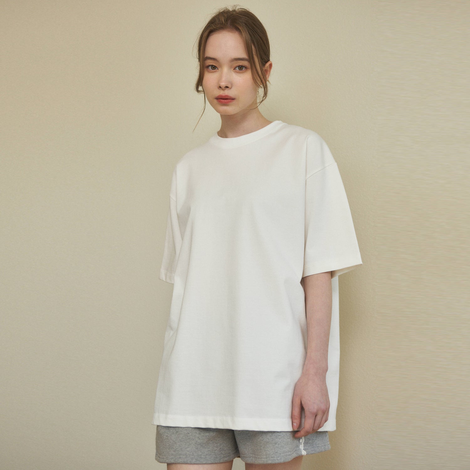 WEDNESDAYOASIS W/Ever Compact Premier Supima T-shirt 3color