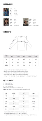 TILLIDIE Cotton stripe T-shirt[2color]