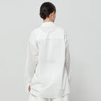 NOTIA OVER FIT DOUBLE TAP SHIRTS - WHITE