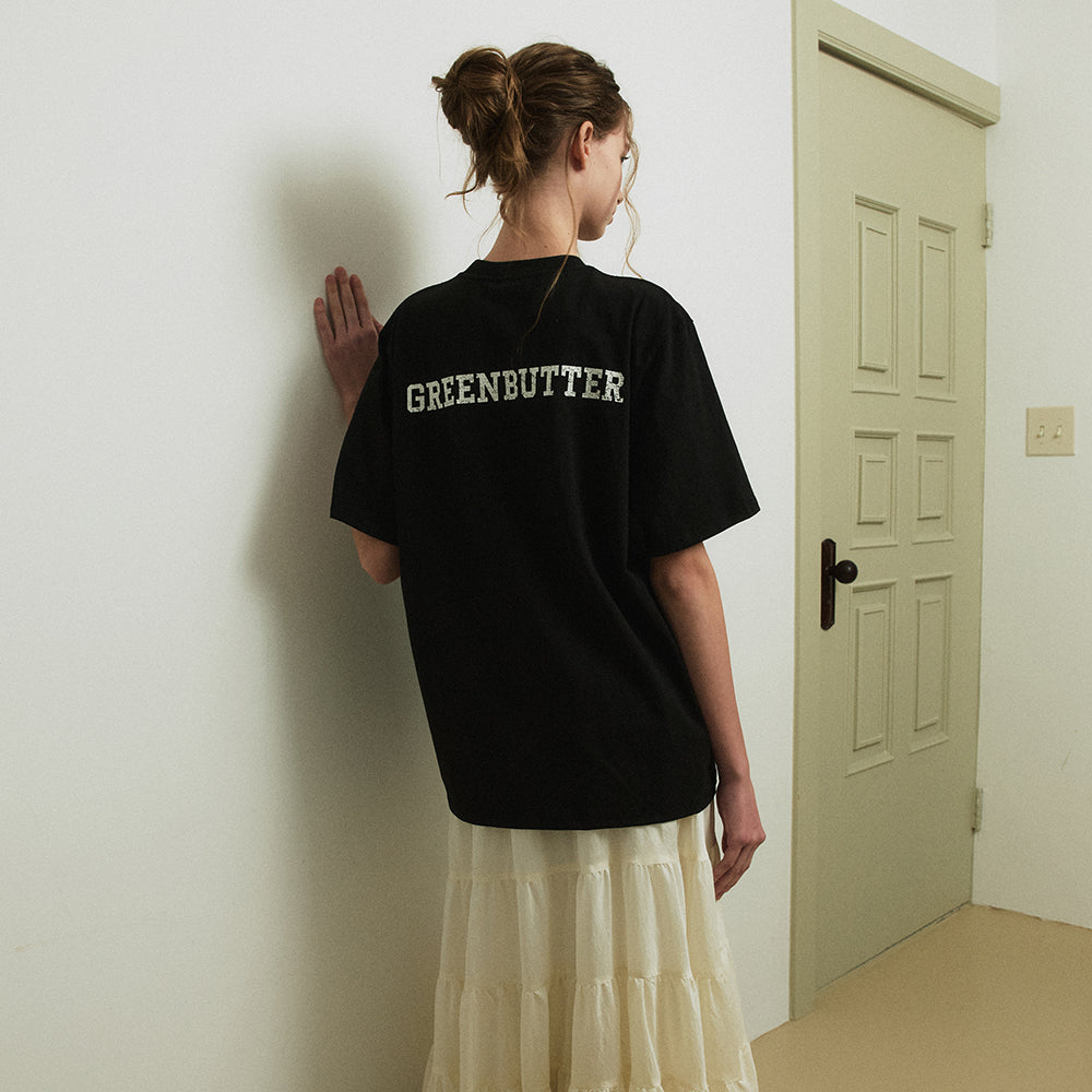 GREENBUTTER Butter Character Tee (Black)