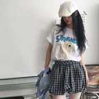 mahagrid STRANGE PUPPY TEE BLACK(MG2FMMT506A)
