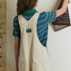 GREENBUTTER GREENBUTTER Jumpsuit Denim Overall Shorts