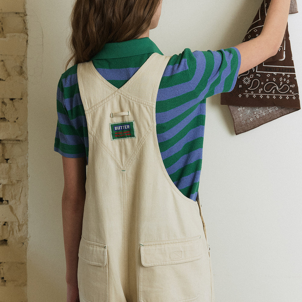GREENBUTTER GREENBUTTER Jumpsuit Denim Overall Shorts