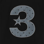 bauf 3 logo dot slim fit t-shirt [black]