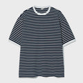 partimento Breton Stripe Ringer Tee Navy