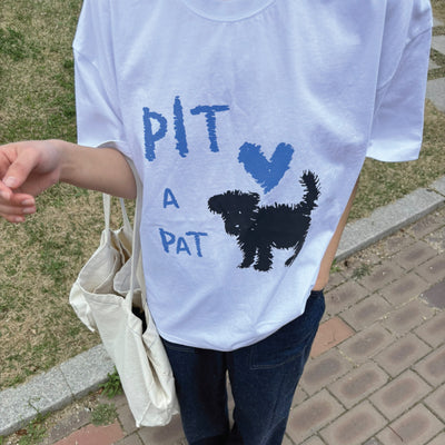 PIT A PAT T-SHIRT_WHITE
