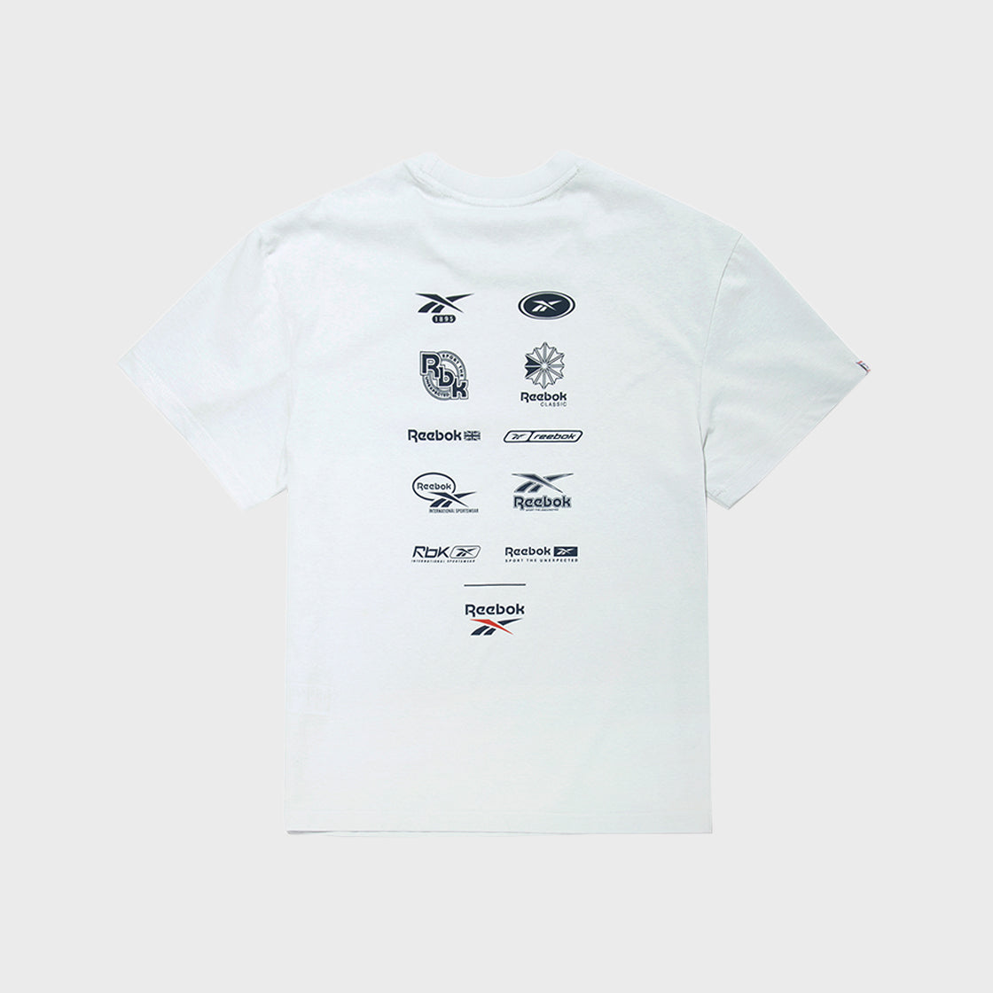 REEBOK Archive Ice Cotton T-Shirt - Light Gray