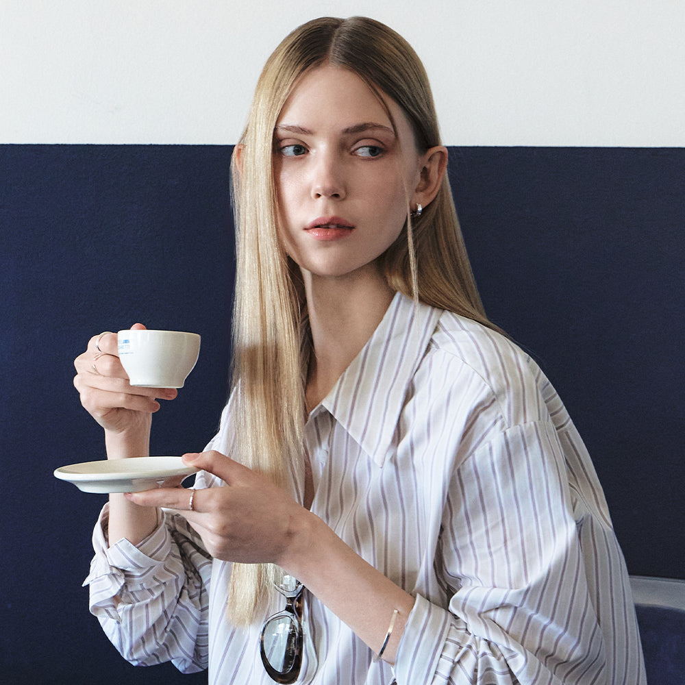 CITYBREEZE Cotton striped basic shirt_3COLORS