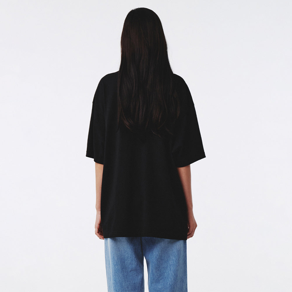 KIJUN Pegasus Oversized Tee UNISEX Black