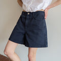 LEVAR LEVAR Classic Staple Denim Shorts - Stone Navy