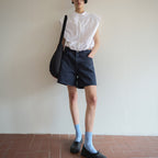 LEVAR LEVAR Classic Staple Denim Shorts - Stone Navy