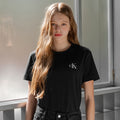 Calvin Klein Jeans [CK] Women’s Regular Fit Small Monogram Logo Short Sleeve T-Shirt 47AB801 UB1