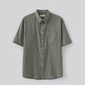 Fabregat Norman Check Half Shirt (Khaki/Blue)