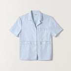 TTUDEMENT FRENCH LACE SHIRT (BLUE)