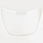 SOMEWHEREBUTTER [3rd] Ribbon Square Top - Ivory