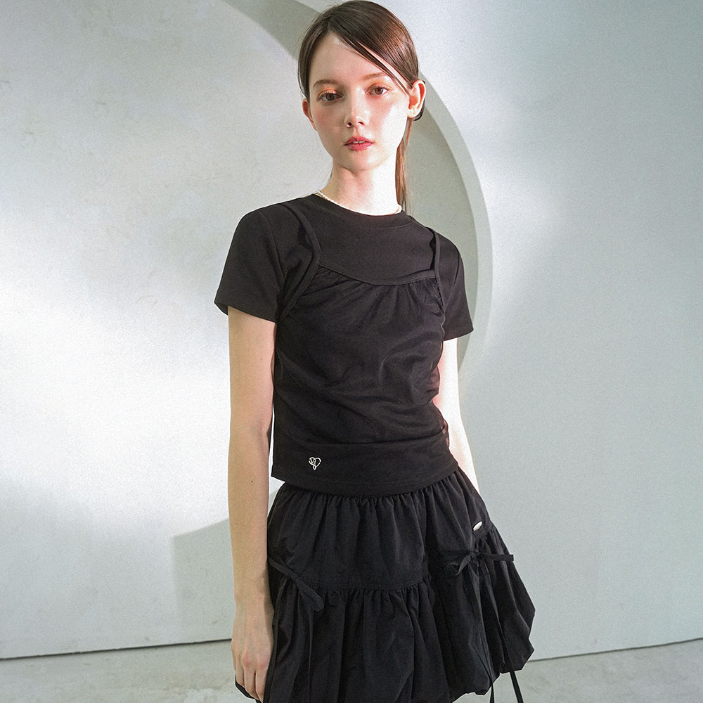 VIVACIOUS Tinker Bell Short Sleeve CHARCOAL