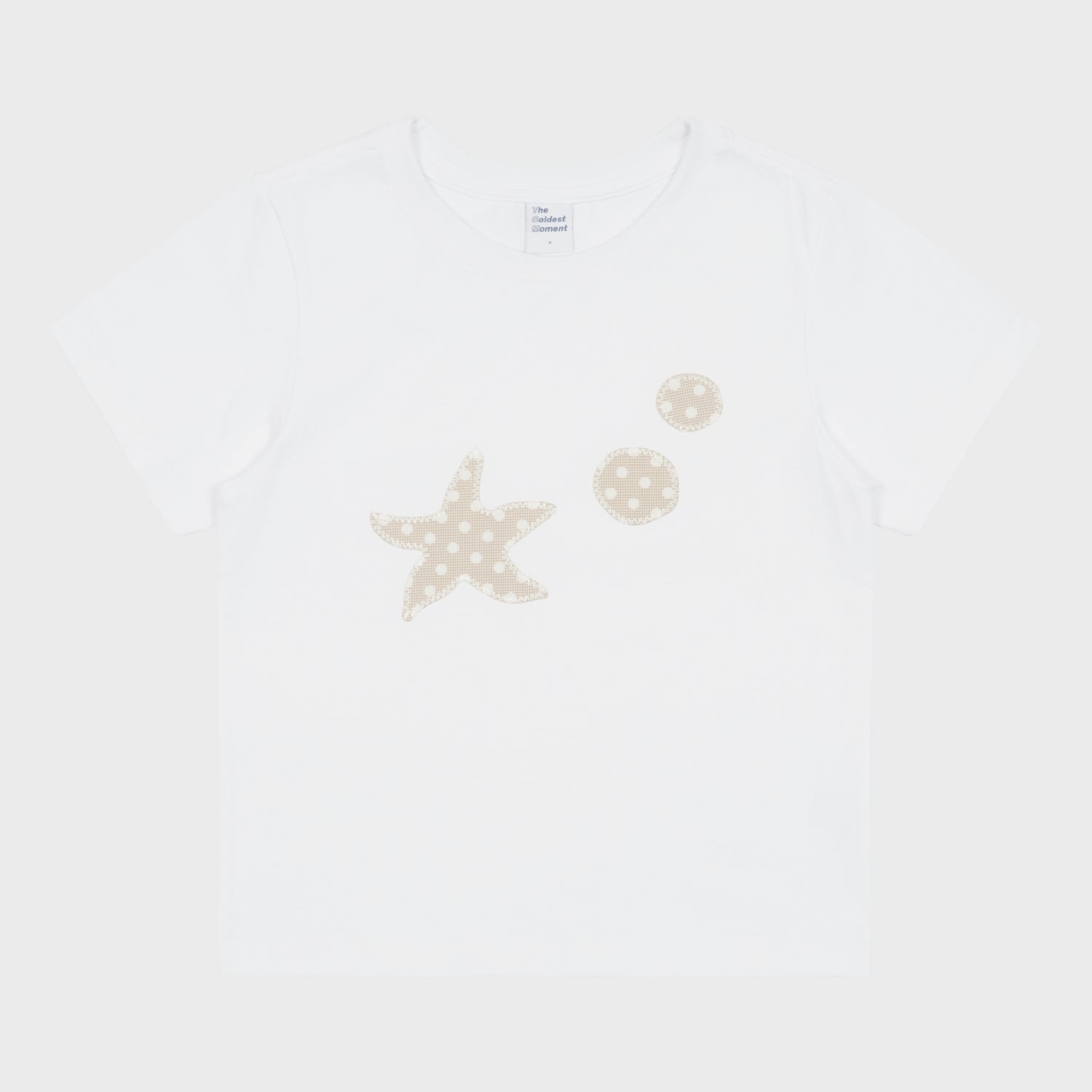 thecoldestmoment (w) TCM starfish dot patch T (white)