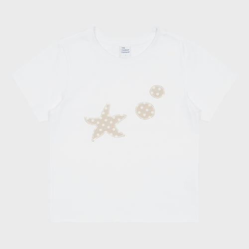 thecoldestmoment (w) TCM starfish dot patch T (white)