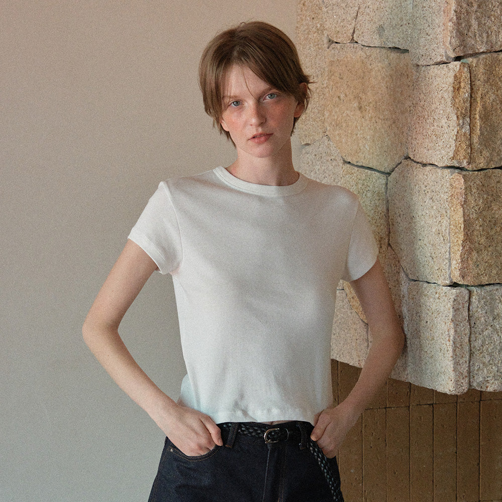 TTUDEMENT TTUDEMENT 50s Embroidered T-Shirt