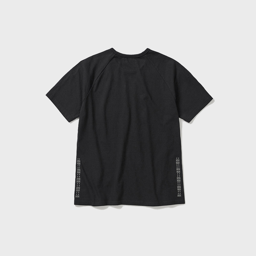 karactor Fiddlehead half T-shirts / Black charcoal