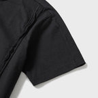 karactor Fiddlehead half T-shirts / Black charcoal