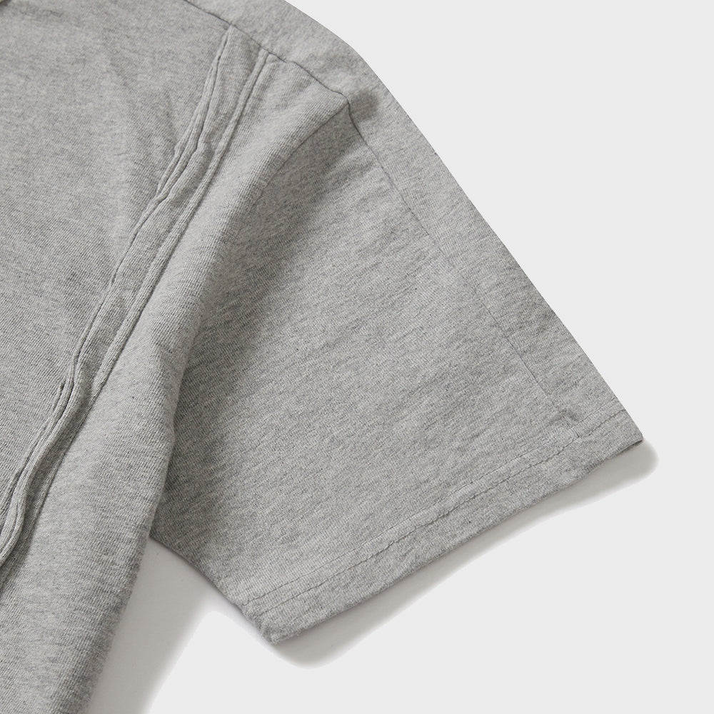 karactor Fiddlehead half T-shirts / Melange gray