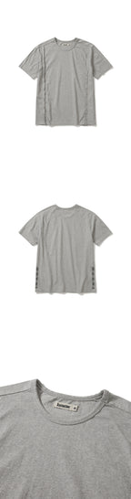 karactor Fiddlehead half T-shirts / Melange gray