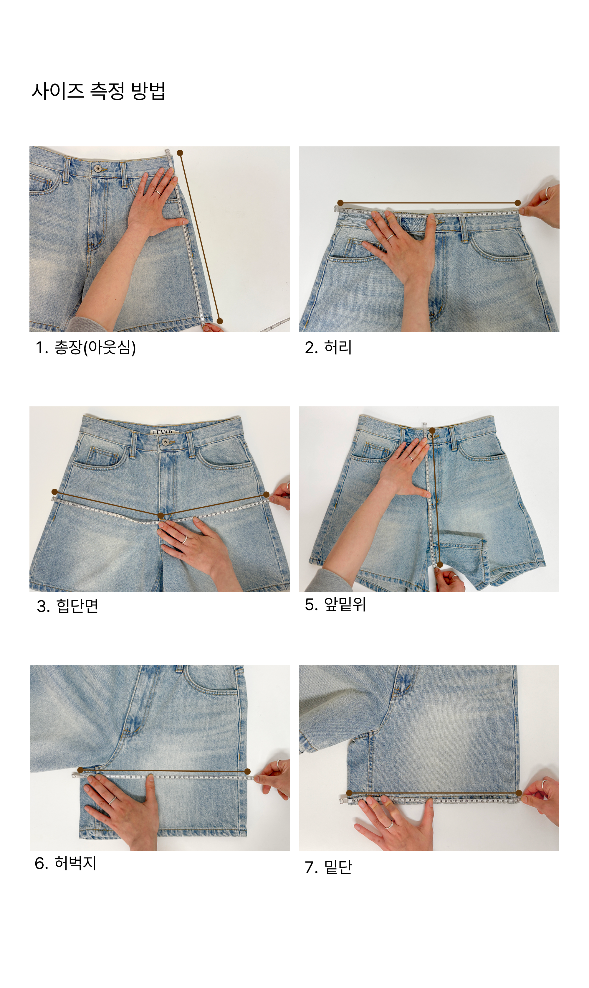 LEVAR LEVAR Classic Staple Denim Shorts - Stone Navy