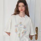 CPGN DTP Angels Short Sleeve T-Shirt Cream