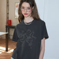 CPGN Pouheartki short sleeve t-shirt pigment ink black