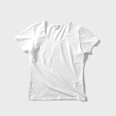 TF2-TS13 U-neck Tini short sleeves - White