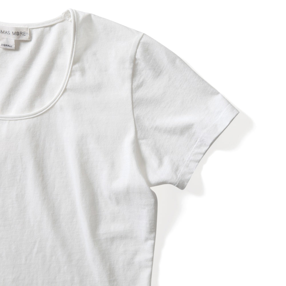 THOMAS MORE TF2-TS13 U-neck Tini short sleeves - White